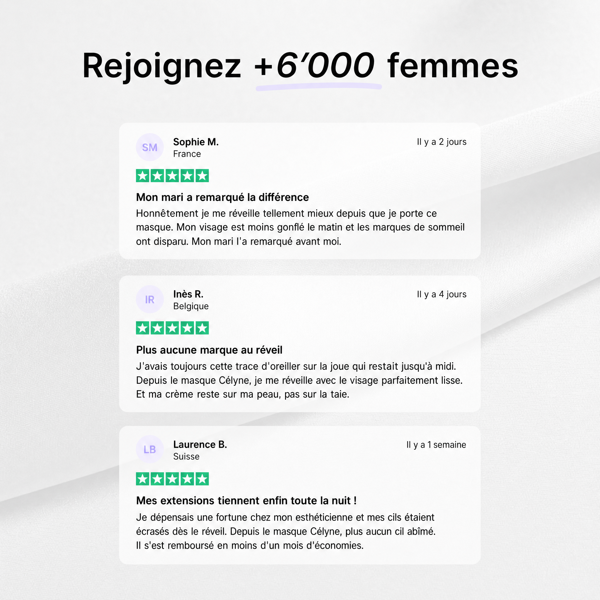 CÉLYNE - Masque de Soie
